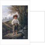 Whittier's barefooted boy by Eastman Johnson
