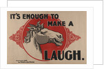 It's enough to make a horse image laugh by Anonymous