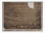 View of the nave of the great exhibition building by Anonymous