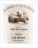 A Quaker letter to Lincoln by James Fuller Queen