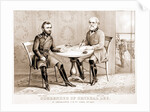 Surrender of General Lee - at Appomattox, C.H. Va. April 9th 1865 by Anonymous