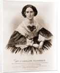 Mrs. Caroline Slemmer wife of the gallant Lieutenant Slemmer by Anonymous