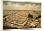 Bird's-eye view of Andersonville Prison from the south-east by Anonymous