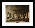 A perspective view of a lapping room by Anonymous