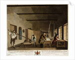 A perspective view of a lapping room by Anonymous