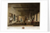 A perspective view of a lapping room by Anonymous