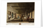 A perspective view of a lapping room by Anonymous