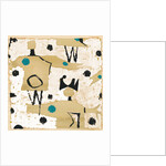 Figures with blue dots 1 by Petra James