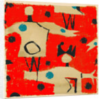 Figures with blue dots 5 by Petra James