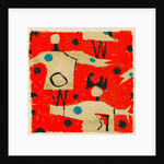 Figures with blue dots 5 by Petra James