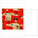 Figures with blue dots 5 by Petra James