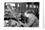 Eddystone, Pennsylvania - Railroad parts. Tool-builder bushing for an engine lathe spindle, March 1937 by Lewis Hine