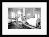 Paterson, New Jersey - Textiles. Jackson Winding and Warping Company - Picture of a high speed warper, June 1937 by Lewis Hine