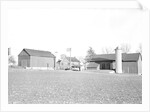 Lancaster, Pennsylvania - Housing. Better class farm on Harrisburg Pike showing barn and tobacco shed, 1936 by Lewis Hine