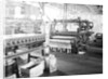 Paterson, New Jersey - Textiles. Idle quilling machines and looms in a cockroach shop, March 1937 by Lewis Hine