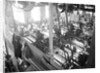 Paterson, New Jersey - Textiles. Idle quilling machines and looms in a cockroach shop, March 1937 by Lewis Hine