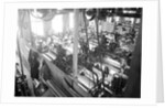Paterson, New Jersey - Textiles. Idle quilling machines and looms in a cockroach shop, March 1937 by Lewis Hine