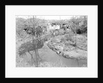 Paterson, New Jersey - Textiles. Bachelor shacks in outskirts of Paterson, on Molly Jan Brook by Lewis Hine