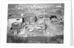 Paterson, New Jersey - Textiles. Bachelor shacks in outskirts of Paterson, on Molly Jan Brook by Lewis Hine