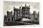 Belvoir Castle from the North-west, showing the Grand Entrance by Anonymous
