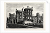 Belvoir Castle from the North-west, showing the Grand Entrance by Anonymous