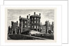 Belvoir Castle from the North-west, showing the Grand Entrance by Anonymous