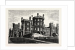 Belvoir Castle from the North-west, showing the Grand Entrance by Anonymous