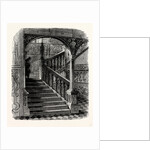 The Staircase, Knole House, Sevenoaks by Anonymous