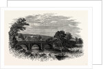The Hall and Bridge from the Park, Kedleston Hall by Anonymous