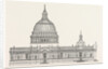 Sir Christopher Wren's first Design St. Paul's by Anonymous