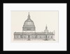 Sir Christopher Wren's first Design St. Paul's by Anonymous