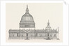 Sir Christopher Wren's first Design St. Paul's by Anonymous