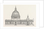 Sir Christopher Wren's first Design St. Paul's by Anonymous