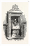 Stow's Monument, Church St. Andrew Undershaft, London by Anonymous