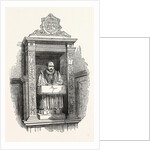 Stow's Monument, Church St. Andrew Undershaft, London by Anonymous