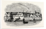 Wharf German Merchants Steel-yard Thames Street by Anonymous