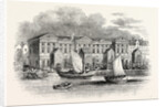 Old Custom House. Destroyed by fire 1814, London by Anonymous