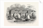 Old Custom House. Destroyed by fire 1814, London by Anonymous