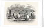 Old Custom House. Destroyed by fire 1814, London by Anonymous