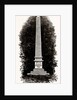 Tile Obelisk To Pope's Mother by Anonymous
