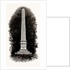 Tile Obelisk To Pope's Mother by Anonymous