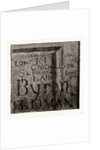 Byron's Name, from the Fourth Form Room by Anonymous