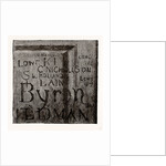 Byron's Name, from the Fourth Form Room by Anonymous