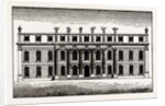 Canons, Elevation of The Original South Front by Anonymous