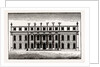 Canons, Elevation of The Original South Front by Anonymous