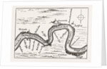 The Thames, From Ratcliffe To Woolwich In 1588 by Anonymous