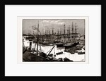West India Docks, Isles of Dogs, London by Anonymous