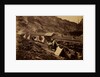 The old Genoese Castle at Balaklava, from above the castle pier, Crimean War by Roger Fenton