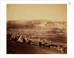 Cavalry camp near Balaklava, Crimean War by Roger Fenton