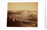 Cavalry camp near Balaklava, Crimean War by Roger Fenton